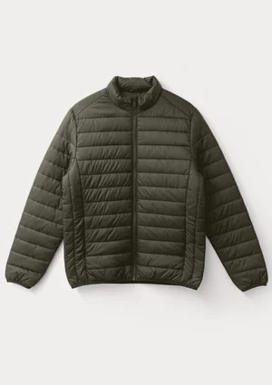 Jaqueta Puffer Masculina Gola Alta
