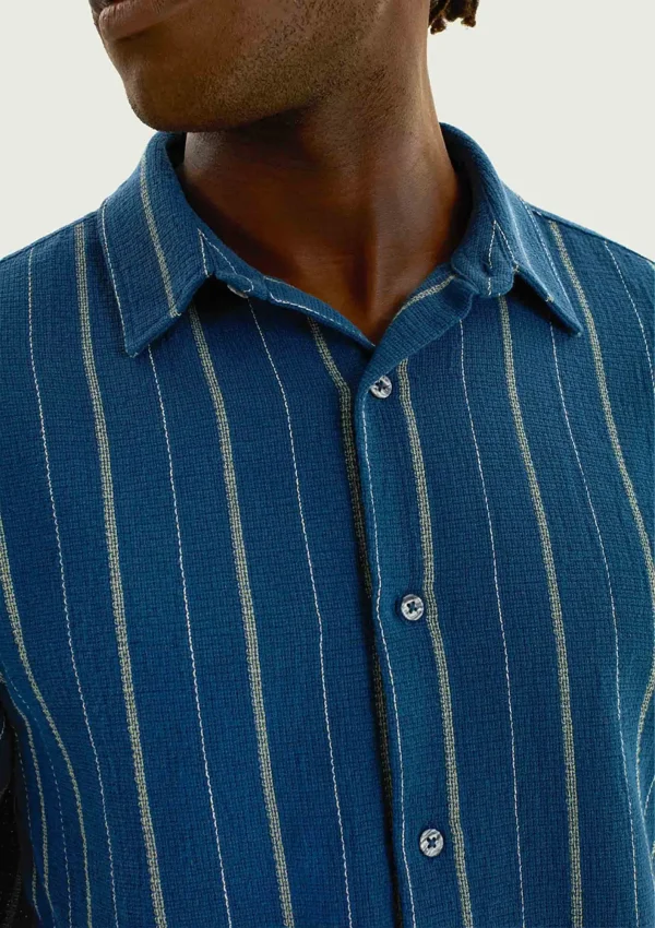 Camisa Masculina Manga Curta Comfort Listrada