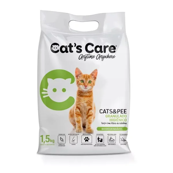 Cat's Care Granulado Higiénico 1,5 kg