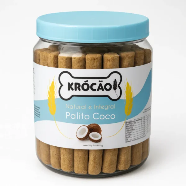 Krócão Natural e Integral Palito Coco