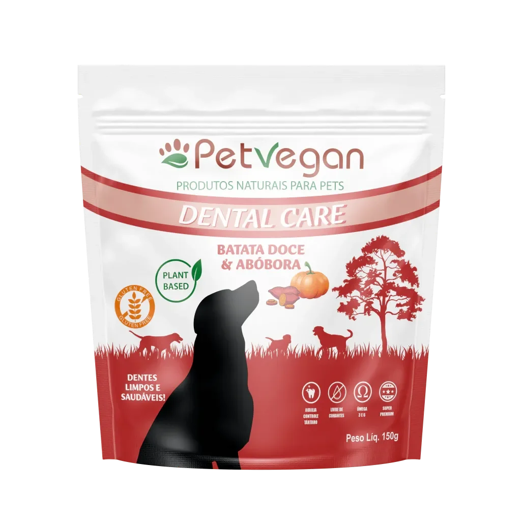 PetVegan Dental Care Batata Doce &amp; Abóbora
