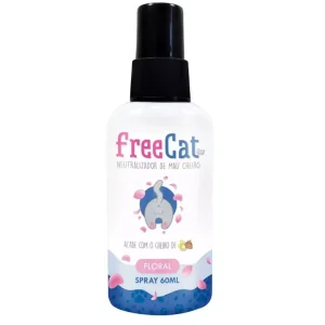 FreeCat Neutralizador de Mau Cheiro Spray Floral 60ml