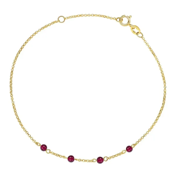 Pulseira Selina em Ouro Amarelo 18k com Diamantes 0,01 ct — foto 4