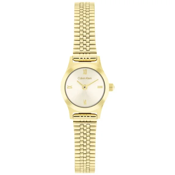 Relógio Calvin Klein CK Contemporary Feminino em Aço Dourado 25100201