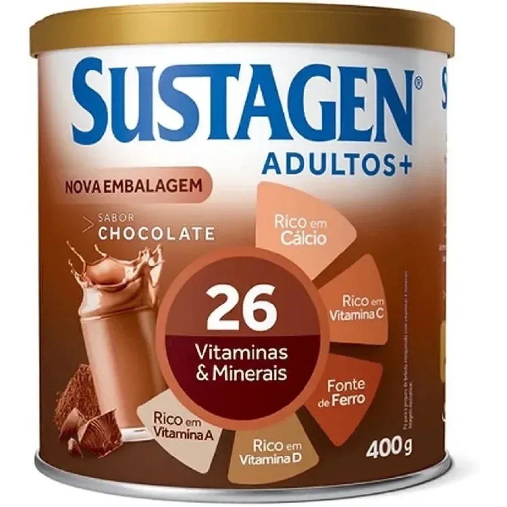 Sustagen Adultos - Chocolate- Lata 400g