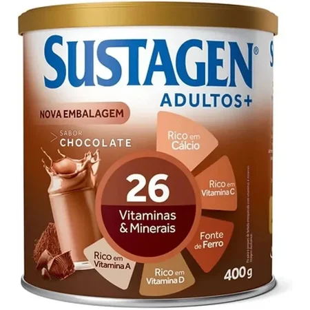 Sustagen Adultos - Chocolate- Lata 400g