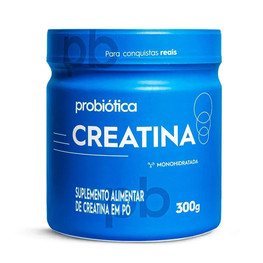 Creatina Monohidratada Pura 300g em Pó | Probiótica