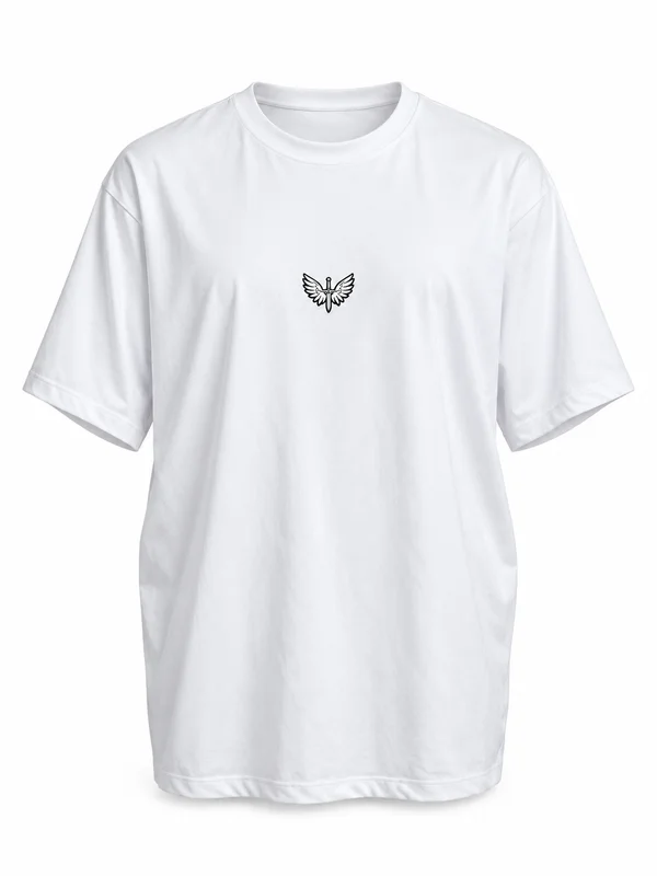 Camisetão Oversized com Logo Colorida Tamanho Único
