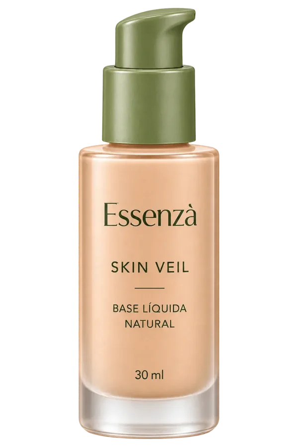 Base Líquida Natural Skin Veil 30 ml Essenzà