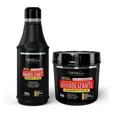 Kit Anabolizante Capilar Força e Nutrição – Forever Liss