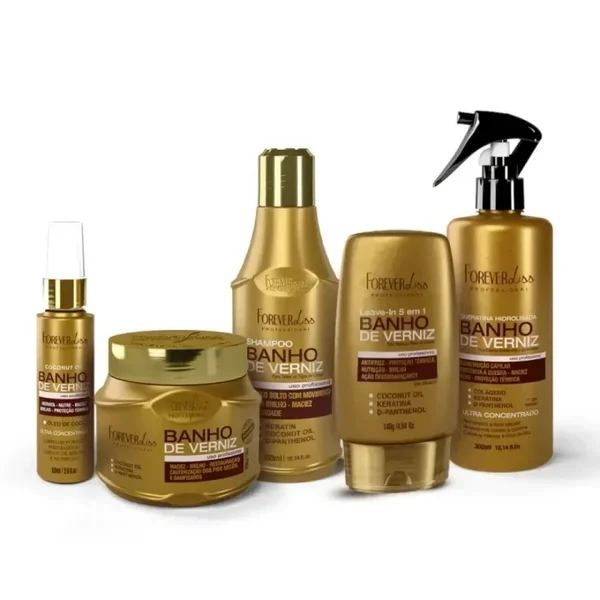 Kit Banho de Verniz Completo - Forever Liss