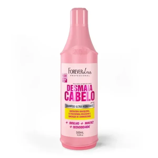 Shampoo Desmaia Cabelo 500 ml - Forever Liss