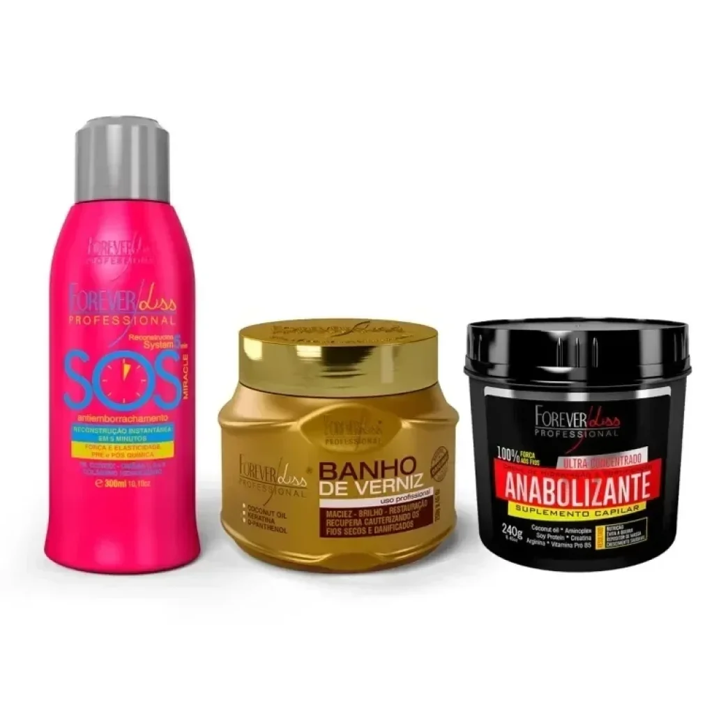 Kit Cronograma Capilar Mulher Maravilha - Forever Liss