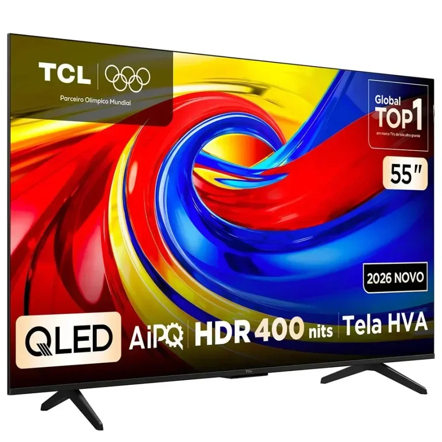 Smart TV 4K TCL Advanced QLED 65” Polegadas com Processador AIPQ, Dolby Vision, HDR10+ e Wi-Fi — foto 2