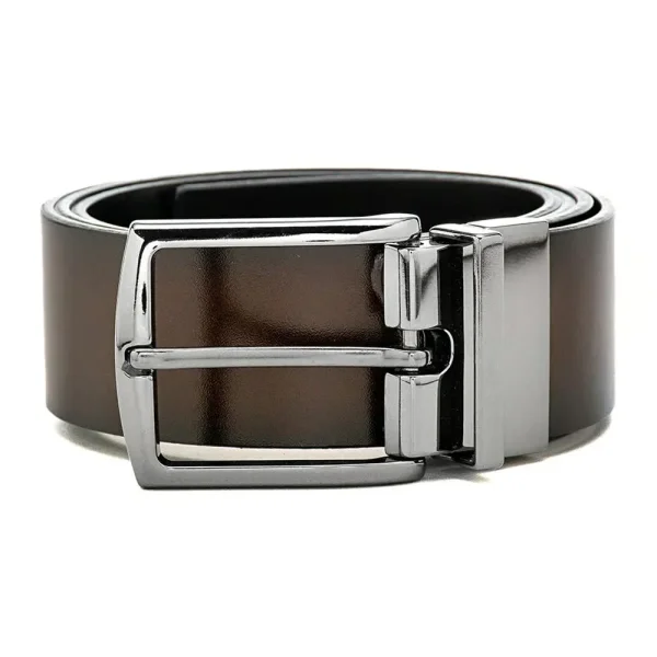 Cinto Nero Dupla Face - Castanho/Preto