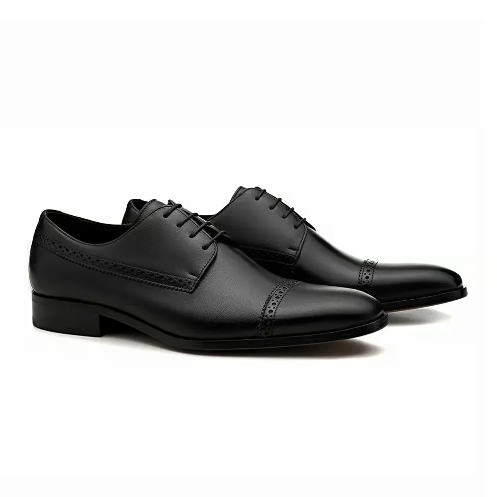Sapato Social Derby Parker - Preto