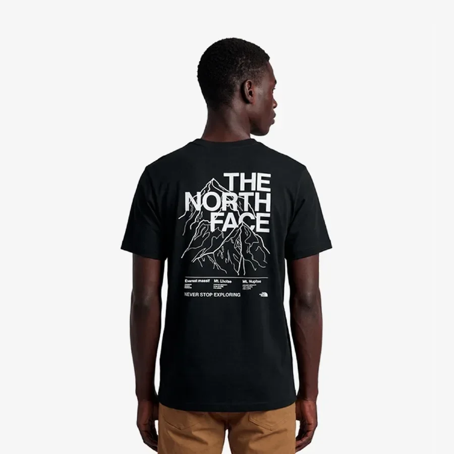 Camiseta The North Face Evolution Half Dome MTN "Black" — foto 2