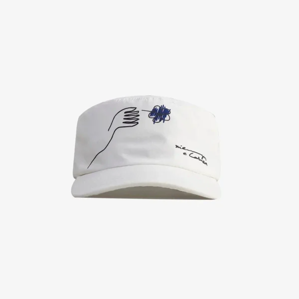 Boné Carnan Pillbox Draw X Niemeyer "Ivory"
