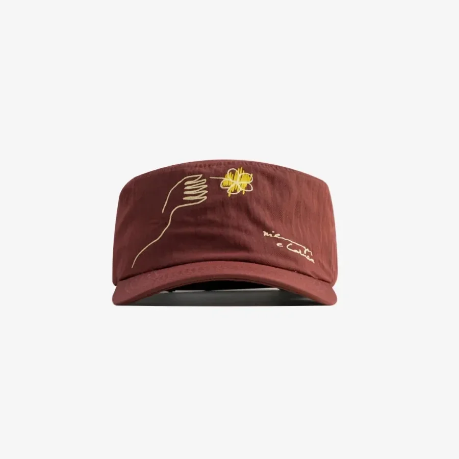 Boné Carnan Pillbox Draw X Niemeyer "Brown" — foto 1