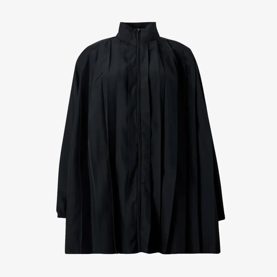 Vestido Nike Pleated Mini Long Sleeve "Black" — foto 1