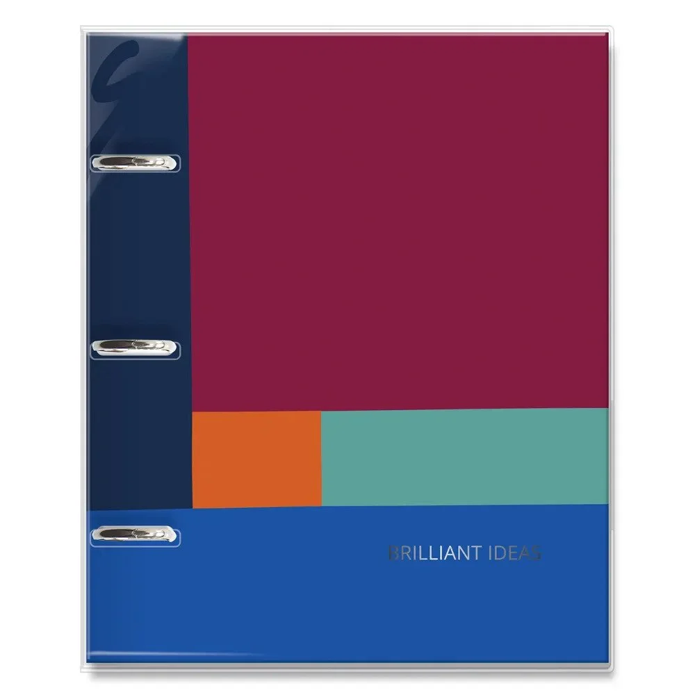 Caderno Argolado Planner Croma com Divisórias e Adesivos