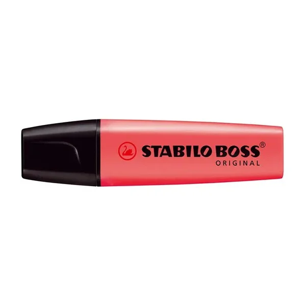 Caneta Marca Texto Boss Vermelho Stabilo Original