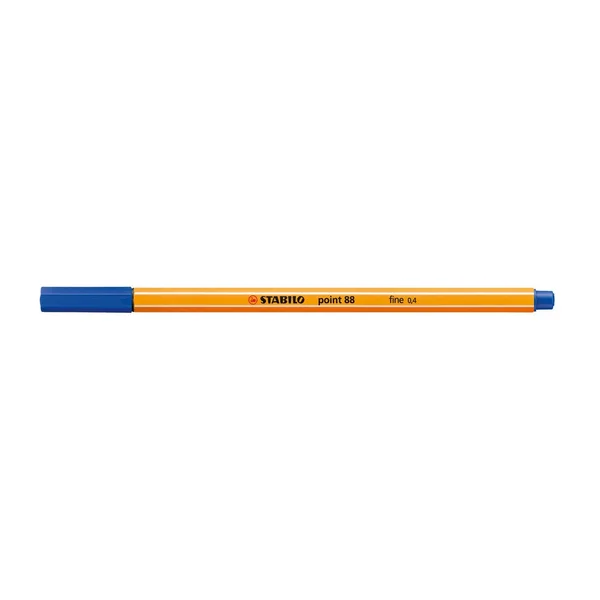 Caneta Hidrográfica Fine Point 88 Azul Escuro Stabilo