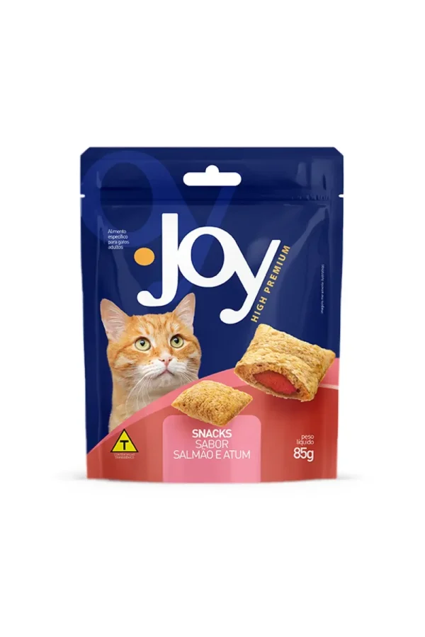 Petisco Joy Nuggets para Gatos Salmão e Atum 85 g