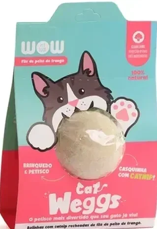 Brinquedo e Petisco para Gatos Cat Weggs Wow