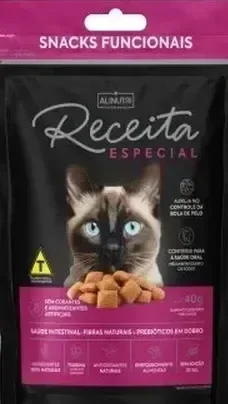 Snack Funcional para Gatos Receita Especial 40g