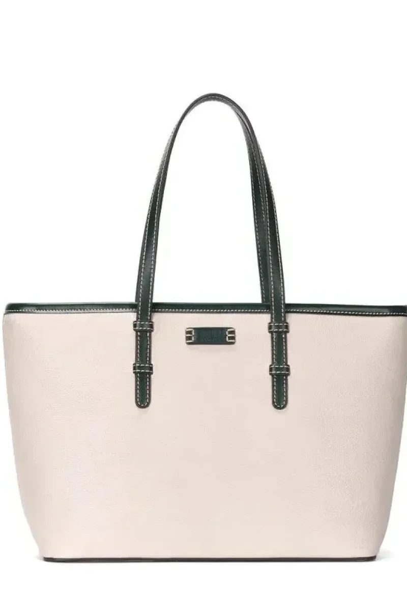 Bolsa Tote Feminina Bege com Alça de Ombro