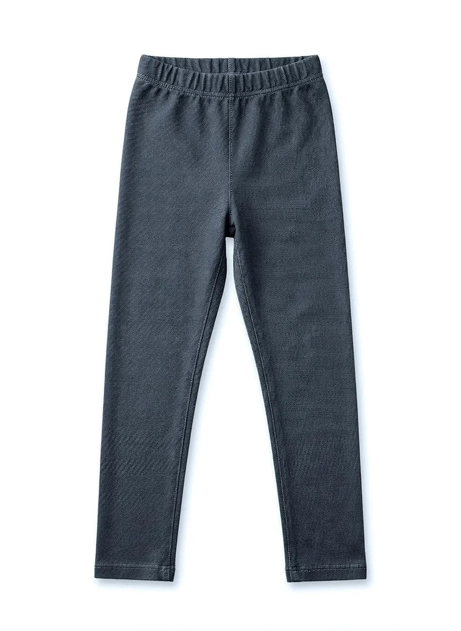 Legging Básica Cotton Jeans Infantil para Menina