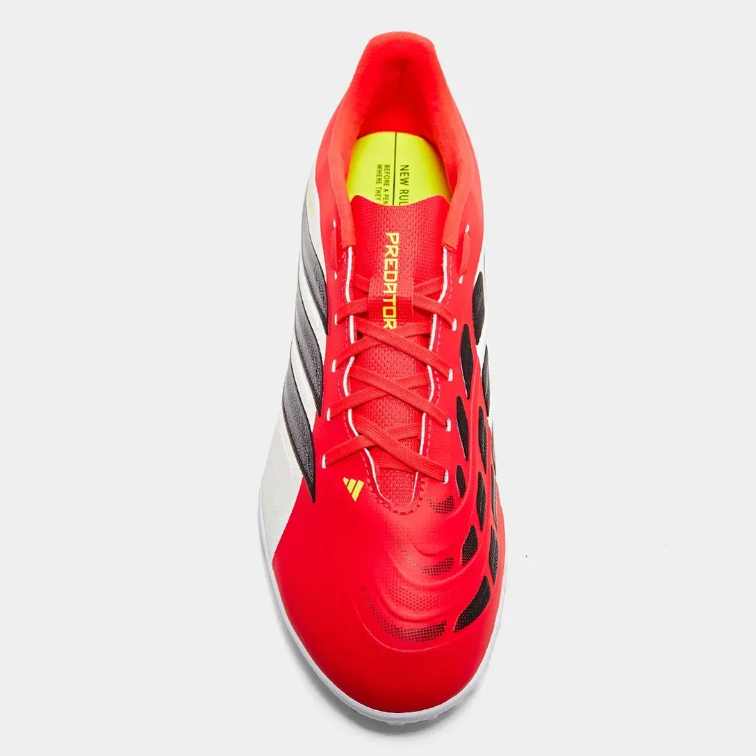 Adidas Predator Tênis de Futebol Vermelho