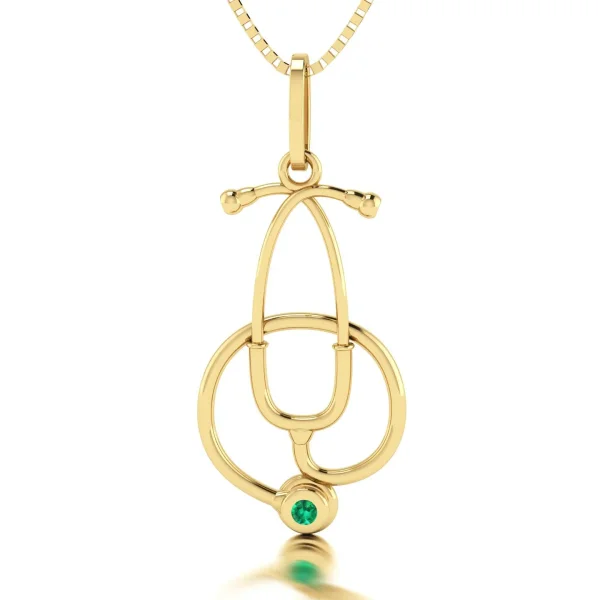 Pingente de Estetoscópio II Ouro 18k R$ 1.800,00