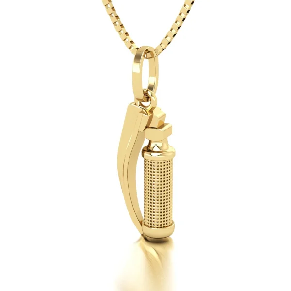 Pingente de Laringoscópio I Ouro 18k