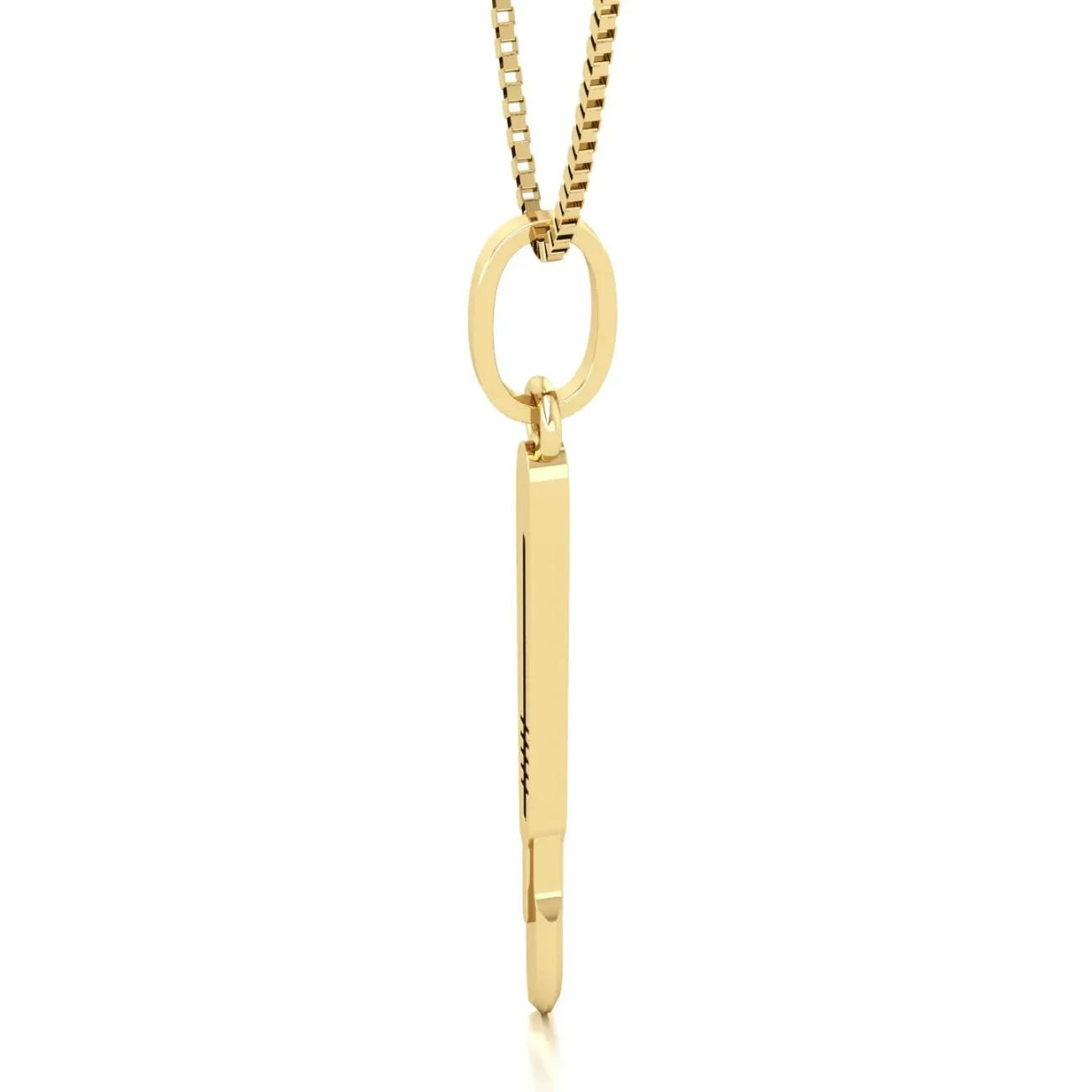 Pingente Bisturi I Ouro 18k