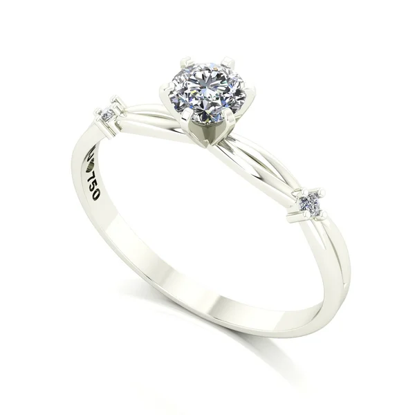 Anel de Noivado Promise Ouro 18k