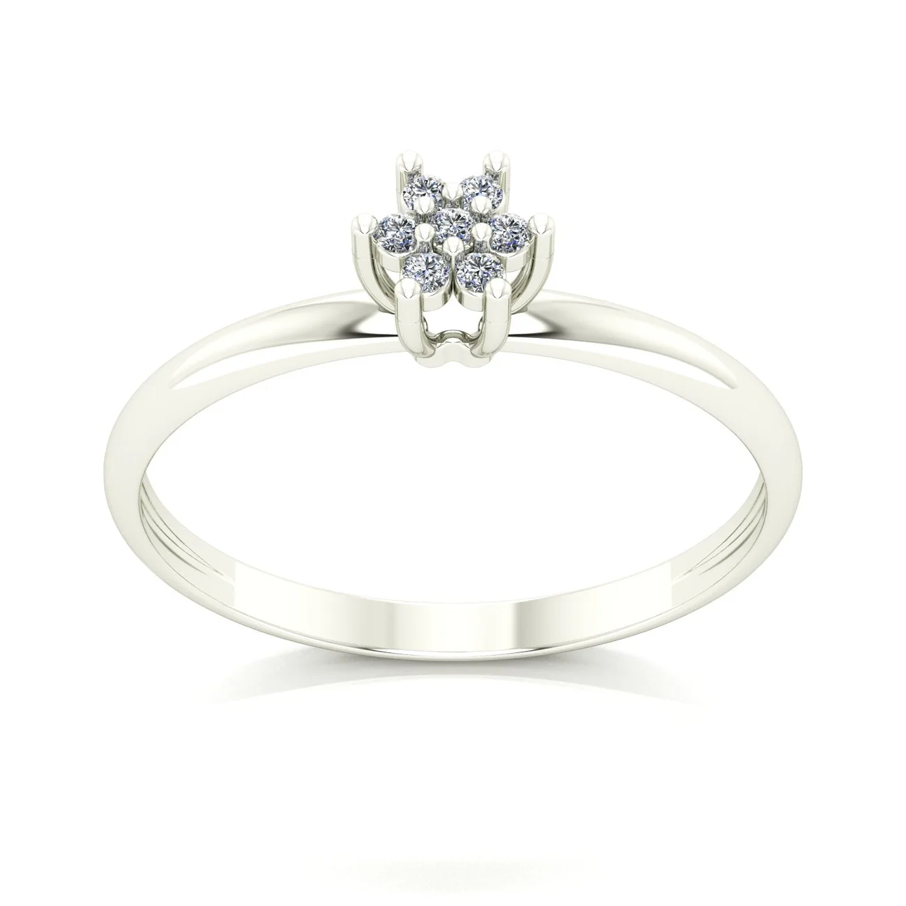 Anel de Noivado Florence Ouro 18k