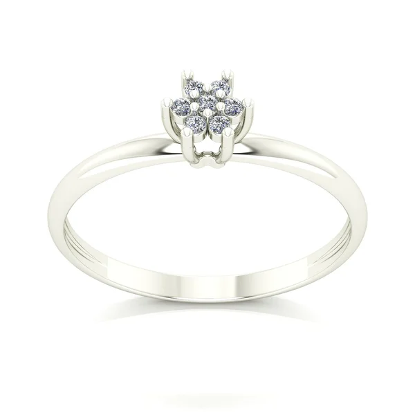 Anel de Noivado Florence Ouro 18k
