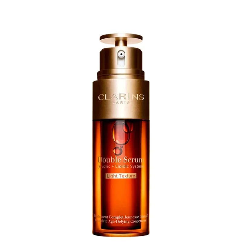 Clarins Rejuvenescedor Facial Double Sérum Light Texture