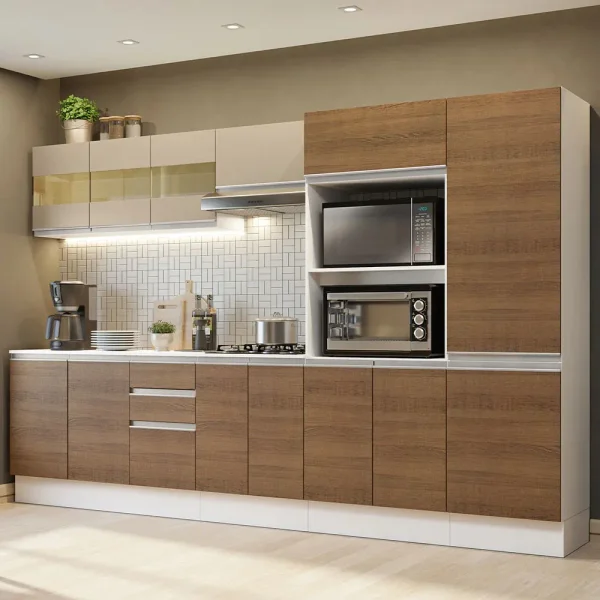 Armário de Cozinha Completo com Gavetas
