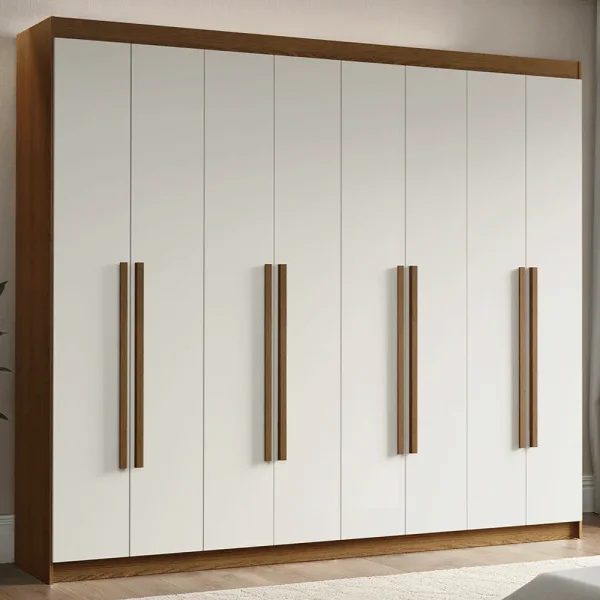 Guarda-Roupa MDF Cores Naturais