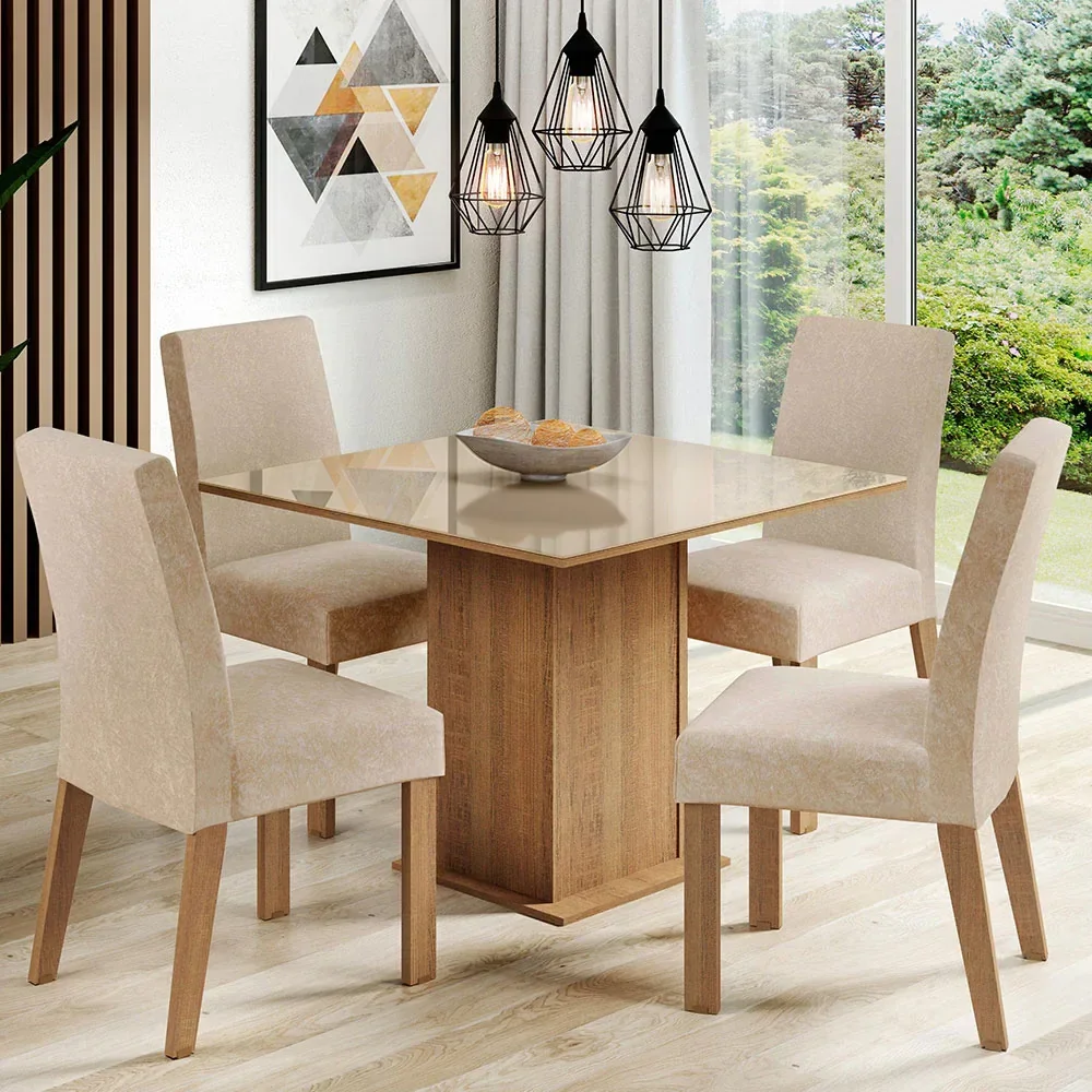 Mesa de Jantar com 4 Cadeiras