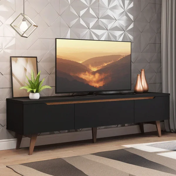 Rack para TV com Pés Retrô