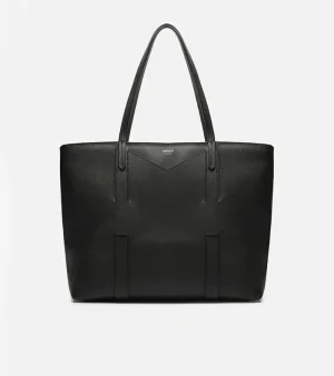 Bolsa Arezzo Shopper Couro Preto