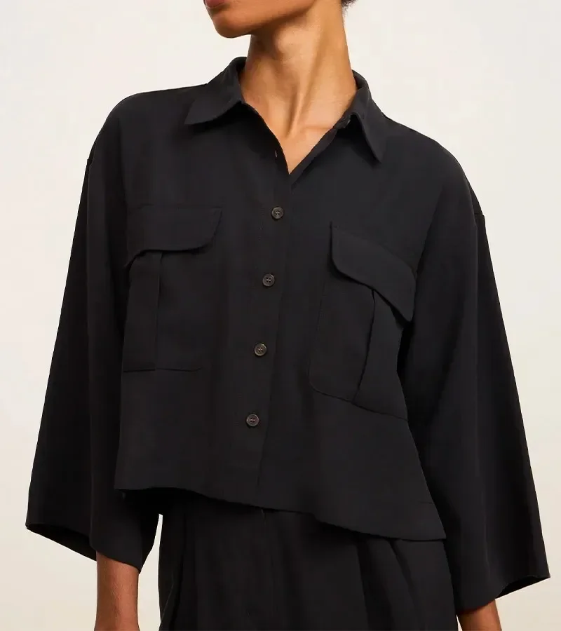 Camisa Feminina Preto
