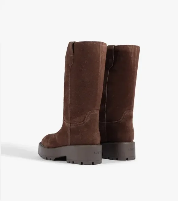 Bota Feminina Couro Marrom — foto 3