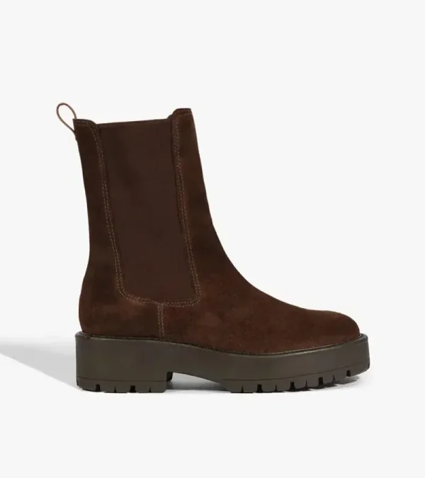 Bota Feminina Cano Médio Marrom