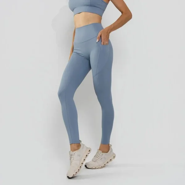 Conjunto Fitness Legging Azul — foto 3