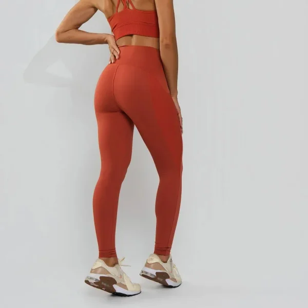 Conjunto Fitness Top e Legging Vermelho — foto 4
